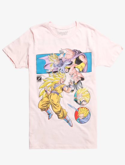 dbz majin buu saga